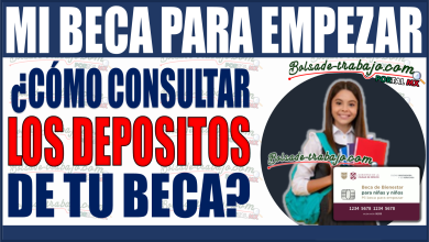 ¡No te Pierdas! Aquí te decimos cómo consultar los depósitos de Mi Beca para Empezar