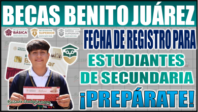 ¡Prepárate! Descubre la fecha de registro para estudiantes de secundaria para la Beca Benito Juárez