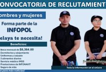 ¡Únete a INFOPOL Celaya! Con Beca Mensual de $8,364 la INFOPOL de Celaya, Guanajuato mantiene abierta su convocatoria