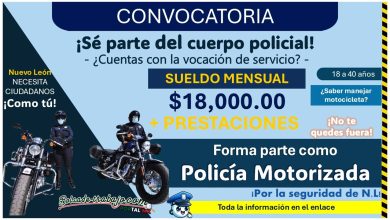 ¡Únete a la Policía Motorizada en Salinas Victoria, Nuevo León y Gana Hasta $18,000 Mensuales!
