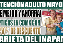 ¡Ve mejor y ahorra! Ópticas en CDMX con 50% de descuento para personas adultas mayores con INAPAM