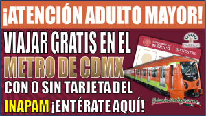 ¡Viaje gratis en el metro de CDMX para Adultos Mayores! Descubre cómo hacerlo con y sin la tarjeta INAPAM 2024